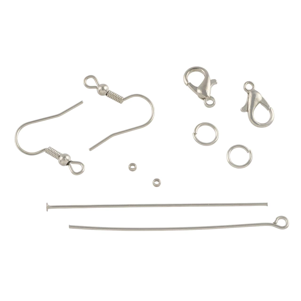 12 Pack: 100 Piece Assorted Finding Kit by Bead Landing™